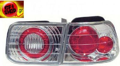 Autoline Taillights for Honda Civic 2D 1996 2pcs