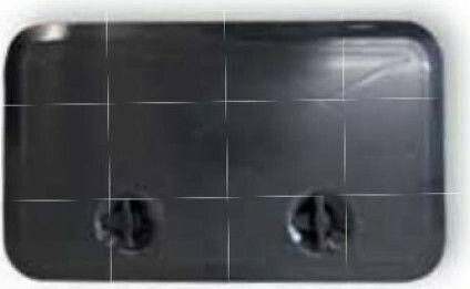 Eval Ușă de punte a bărcii Rectangular L530xL283mm Alb Culoare