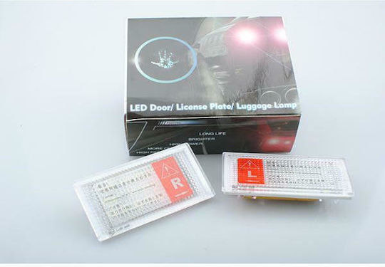 M-Tech License Plate Lights Led 12V for BMW E46 2pcs