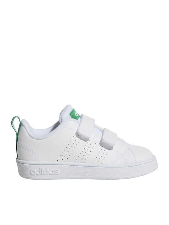 Vorteil Kinder Sneakers mit Klettverschluss Cloud White / Green