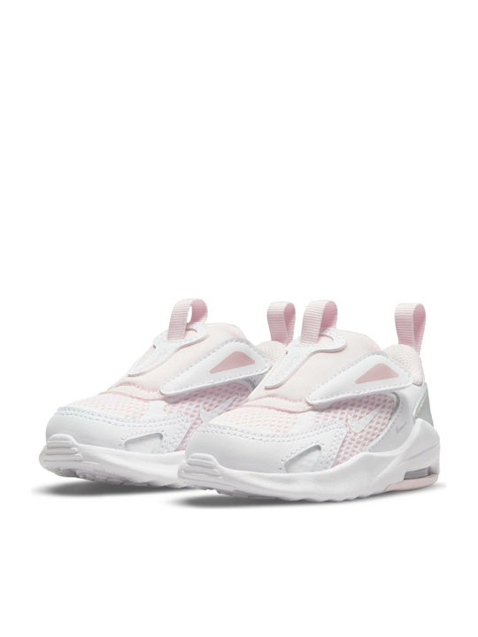 Nike Kids Sneakers Air Max Bolt Slip-on Pink Foam / White / Metallic Silver