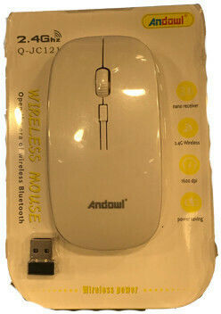 Andowl Q-JC121 Wireless Bluetooth Mouse Silver