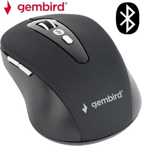 Gembird MUSW-4B-04 Ασύρματο Ποντίκι Μαύρο