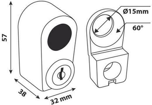 Lampa Trailer Door Lock
