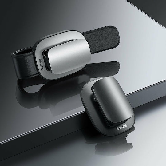 Baseus Car Sunglasses Case Ασημί