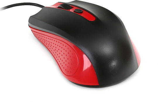 Omega OM05 Wired Verkabelt Maus Rot