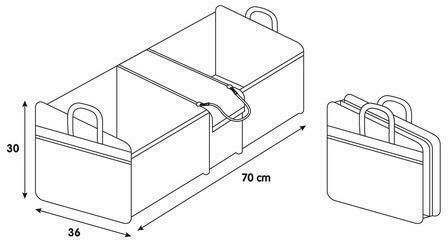 Lampa Deluxe XL 70x36cm