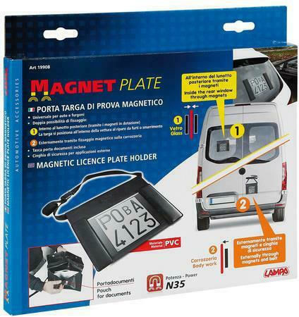 Lampa Organizator documente auto 2in1