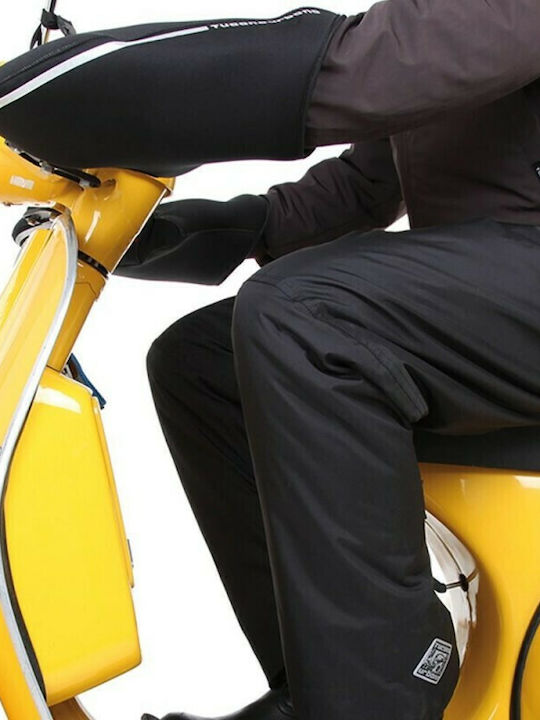 Tucano Urbano Take Away Pantaloni impermeabili pentru motociclete pentru bărbați Negru Culoare