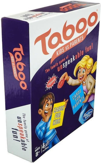 Brettspiel Taboo Μικροί Εναντίον Μεγάλων für 4+ Spieler 8+ Jahre Hasbro