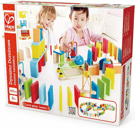 Настолна игра Dynamo Dominoes за 1+ играчи 3+ години (EN) Hape