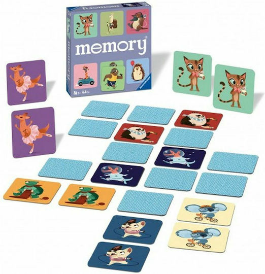 Επιτραπέζιο Παιχνίδι Wild World Of Animals Memory για 1+ Παίκτες 4+ Ετών (EN) Ravensburger