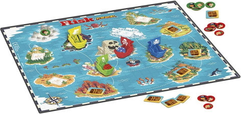 Brettspiel Risk Junior (Ελληνική Έκδοση) für 2-4 Spieler 5+ Jahre Hasbro