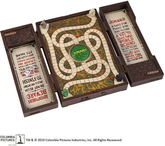 Brettspiel Jumanji für 2-4 Spieler 8+ Jahre (EN) The Noble Collection