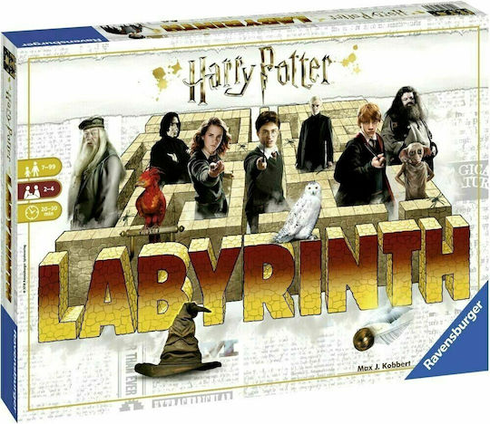 Επιτραπέζιο Παιχνίδι Harry Potter Labyrinth για 2-4 Παίκτες 7+ Ετών (EN) Ravensburger
