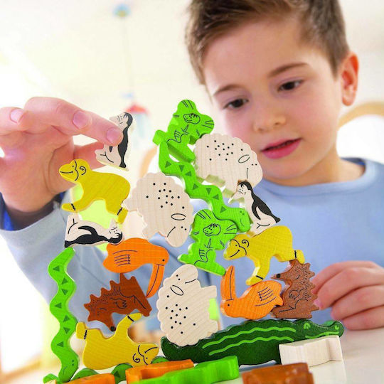 Board Game Η Πυραμίδα των Ζώων for 2-4 Players 4+ Years Old (EN) Haba