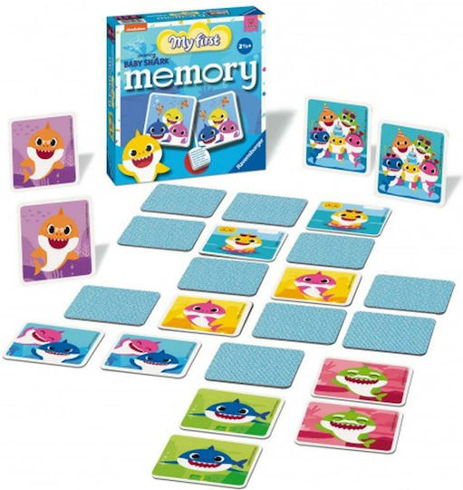 Επιτραπέζιο Παιχνίδι My First Memory Baby Shark για 2-4 Παίκτες 2+ Ετών (EN) Ravensburger