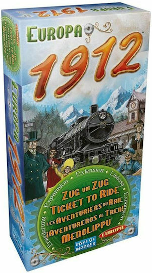 Επέκταση Παιχνιδιού Ticket To Ride για 2-5 Παίκτες 8+ Ετών (EN) Days of Wonder