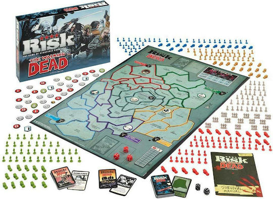 Επιτραπέζιο Παιχνίδι Risk The Walking Dead για 2-5 Παίκτες 13+ Ετών (EN) Winning Moves