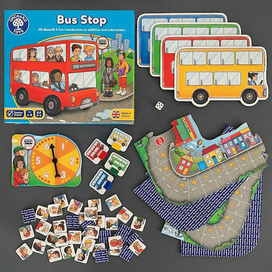 Brettspiel Bus Stop für 2-4 Spieler 4+ Jahre (EN) Orchard