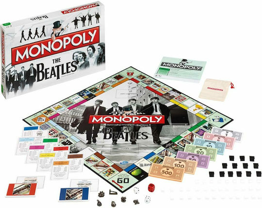 Joc de Societate Monopoly : The Beatles Collector's Edition pentru 2-4 Jucători 8+ Ani (EN) Winning Moves
