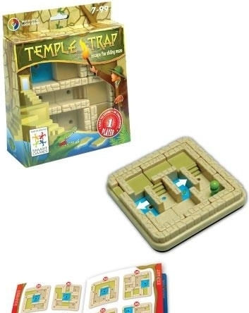 Επιτραπέζιο Παιχνίδι Temple Trap για 1 Παίκτη 7+ Ετών (EN) Smart Games