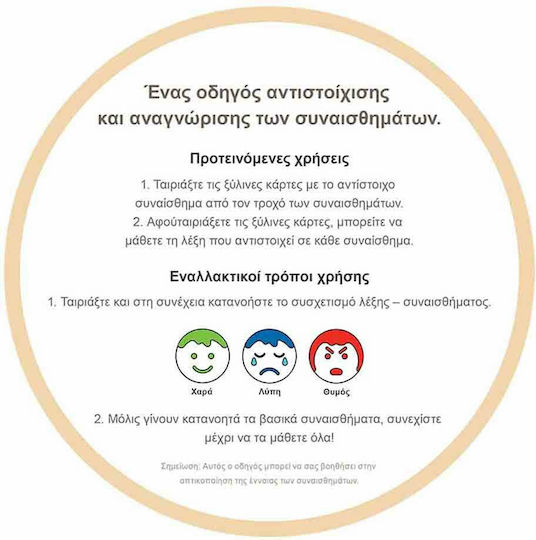 Επιτραπέζιο Παιχνίδι Παιχνίδι μνήμης με συναισθήματα για 1+ Παίκτες 2+ Ετών (EN) Plan Toys