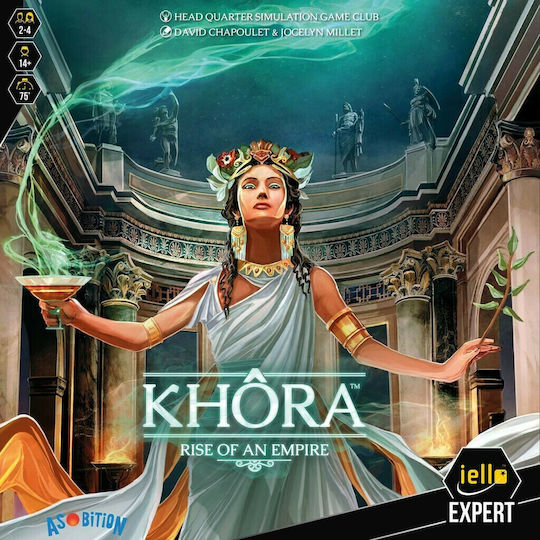 Board Game Khora: Rise of an Empire for 2-4 Players 12+ Years Old (EN) Iello