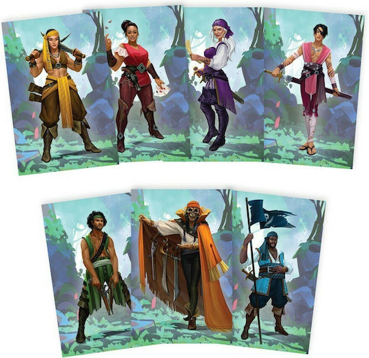 Board Game Forgotten Waters for 3-7 Players 14+ Years Old (EN) Plaid Hat