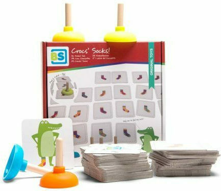 Board Game Crocs’ Socks for 1-4 Players 4+ Years Old (EN) BS Toys
