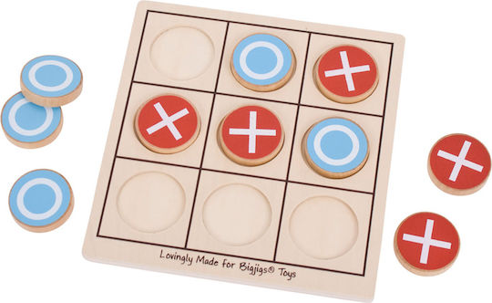 Board Game Noughts & Crosses for 2 Players 3+ Years Old (EN) Big Jigs