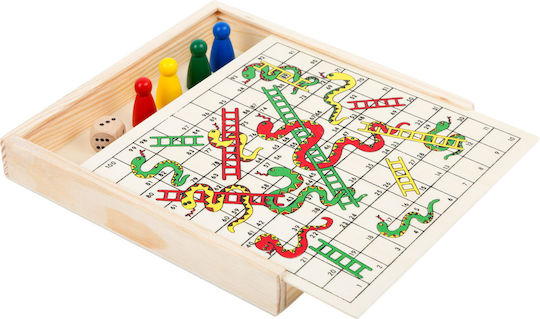 Επιτραπέζιο Παιχνίδι Snakes and Ladders Game To Go για 2-4 Παίκτες 3+ Ετών (EN) Small Foot