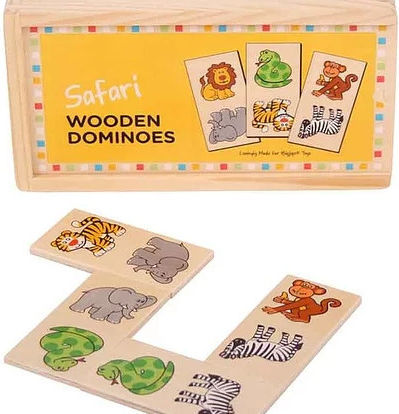 Joc de societate Domino Safari 2+ ani BJ737