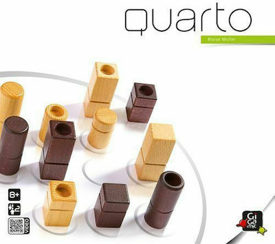 Gigamic Brettspiel Quarto Classic für 2 Spieler 6+ Jahre