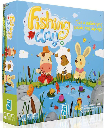 Zito! Jucărie Interactivă De Pescuit Fishing Day Găsește Cel Mai Bun Pescar Din Lac Pentru 2-4 Ani