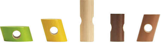 Board Game Stacking Logs for 1-2 Players 3+ Years Old (EN) Plan Toys