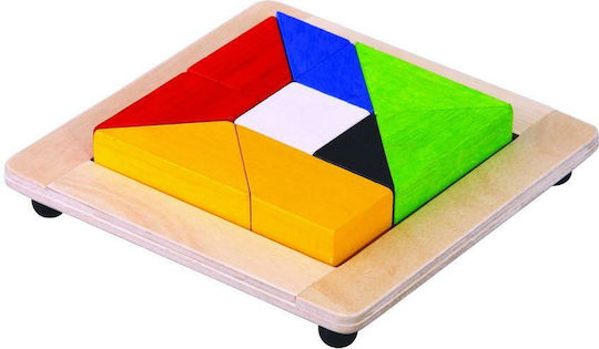 Board Game Τανγκραμ for 1+ Players 3+ Years Old (EN) Plan Toys