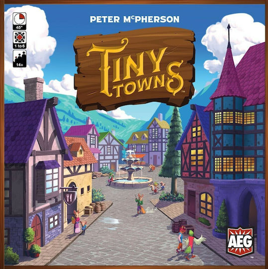 Επιτραπέζιο Παιχνίδι Tiny Towns για 1-6 Παίκτες 14+ Ετών (EN) Alderac