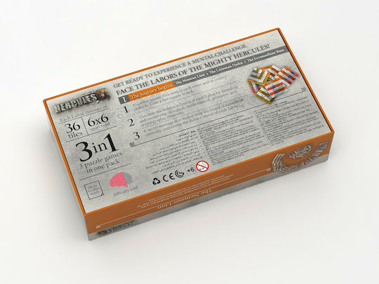 Board Game The Labors of Hercules I: Η αρχή μιας Πορείας for 4-7 Players 8+ Years Old Mathimatiki Vivliothiki