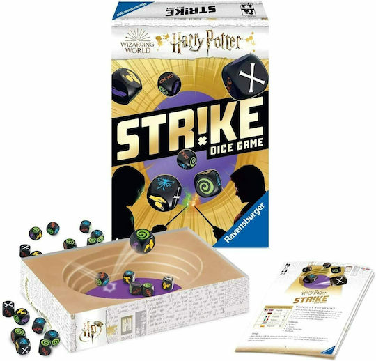 Brettspiel Harry Potter Strike Dice Game für 2-5 Spieler 8+ Jahre (EN) Ravensburger