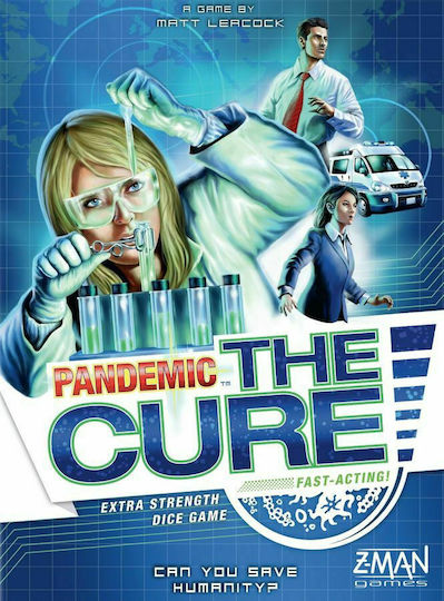 Επιτραπέζιο Παιχνίδι Pandemic για 3-5 Παίκτες 8+ Ετών (EN) Z-Man Games