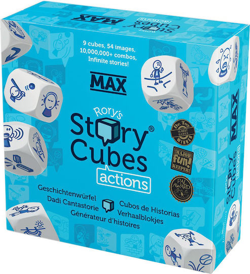 Επιτραπέζιο Παιχνίδι Story Cubes Actions: Max για 1+ Παίκτες 6+ Ετών (EN) Rory΄s