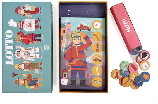 Board Game Lotto I Want to Be for 2-4 Players 3+ Years Old (EN) Londji