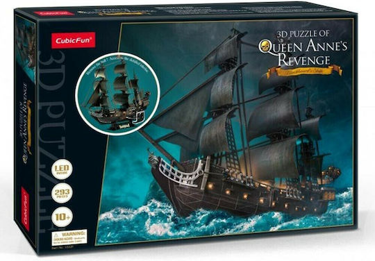 Queen Anne's Revenge LED Puzzle 3D 293 Teile