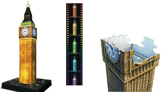 Big Ben Night Edition Puzzle 3D 216pcs