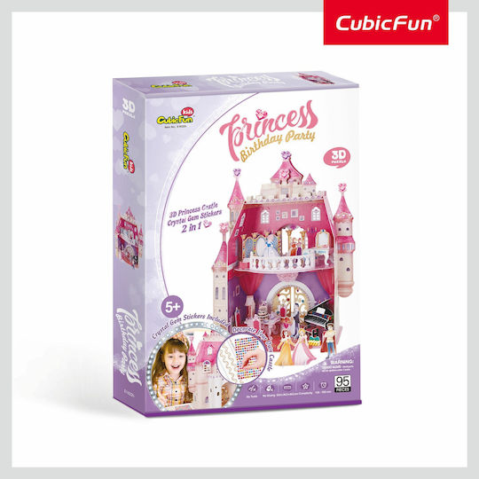 Prinzessin Geburtstag Puzzle 3D 95 Teile