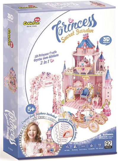Princess Secret Garden Puzzle 3D 92 Teile