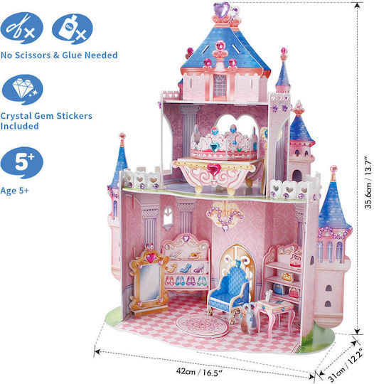 Princess Secret Garden Puzzle 3D 92 Teile