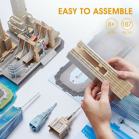 New York City Puzzle 3D 123 Teile