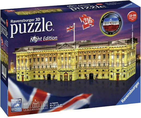 Buckingham Palace Night Edition Puzzle 3D 216pcs